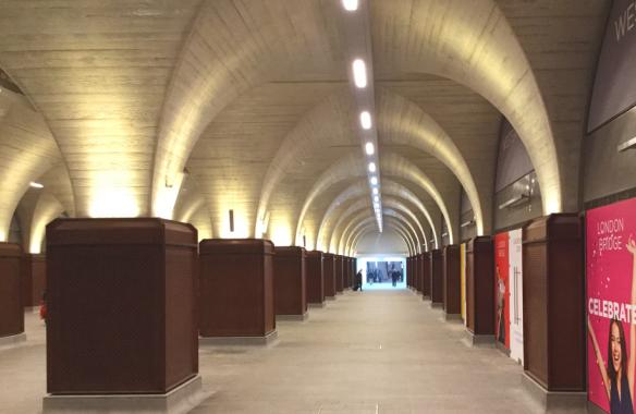 Corten Column Cladding London Bridge Station